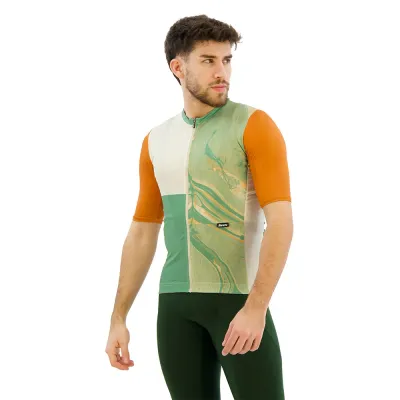 Fahrradtrikots kurzarm Santini Sandstorm Comfort (Bild 9)