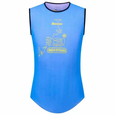 Fahrrad Unterhemd Santini TDF Alpe D´Huez Baselayer 2026 (Bild 4)