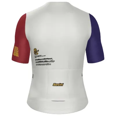 Fahrradtrikots kurzarm Santini TDF Grand Depart Lille 2025 (Bild 2)
