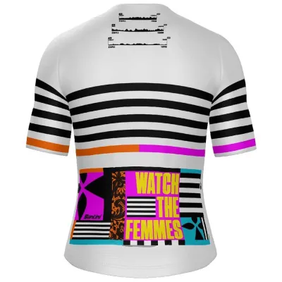 Fahrradtrikots kurzarm Santini TDFFAZ Grand Départ Bretagne 2025 (Bild 6)