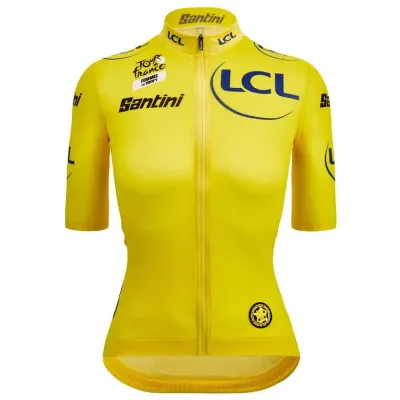 Fahrradtrikots kurzarm Santini Tour De France Avec 2025 (Bild 7)