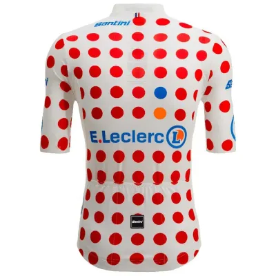 Fahrradtrikots kurzarm Santini Tour De France Official Polka Dot 2025 (Bild 5)