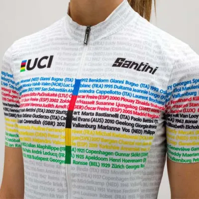 Fahrradtrikots kurzarm Santini UCI 100 Champion (Bild 4)
