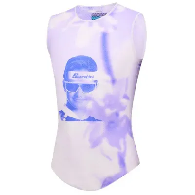 Fahrradtrikots ärmellos Santini UCI Gravel World Series Baselayer 2026 (Bild 3)