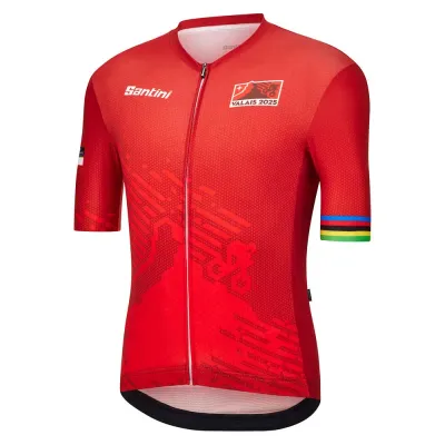 Fahrradtrikots kurzarm Santini UCI MTB World Championships 2025 (Bild 3)