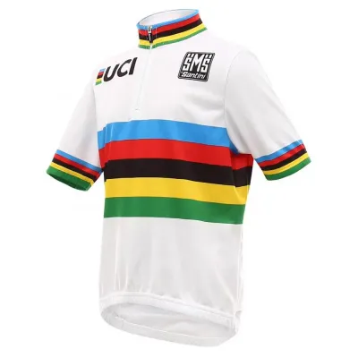 Fahrradtrikots kurzarm Santini UCI World Champion 2026 (Bild 3)