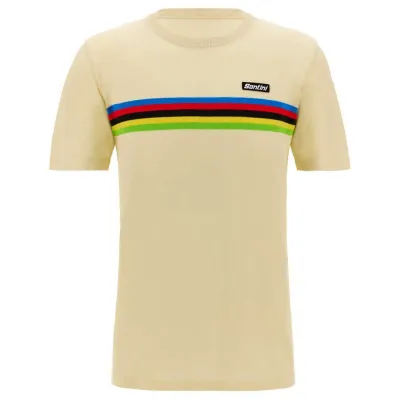 Fahrrad T-Shirt Santini UCI World Champion 2026 (Bild 5)