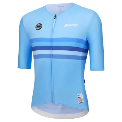Fahrradtrikots kurzarm Santini UCI World Champion Belgium 2025 (Bild 3)