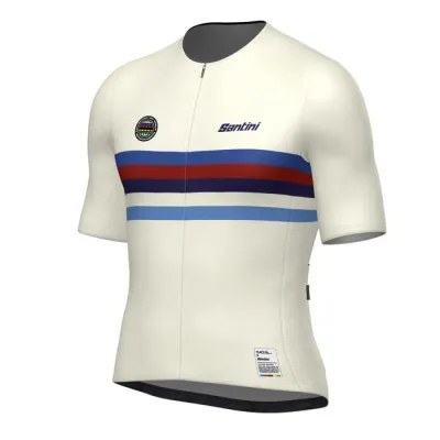 Fahrradtrikots kurzarm Santini UCI World Champion Britain 2025 (Bild 8)