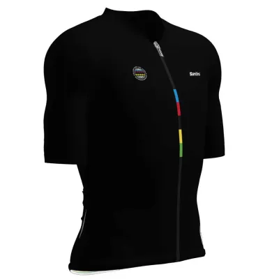 Fahrradtrikots kurzarm Santini UCI World Champion Mondo 2025 (Bild 4)