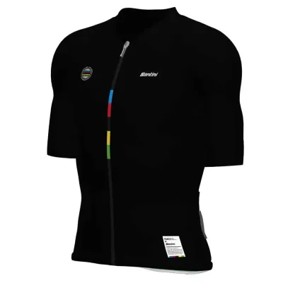 Fahrradtrikots kurzarm Santini UCI World Champion Mondo 2025 (Bild 7)