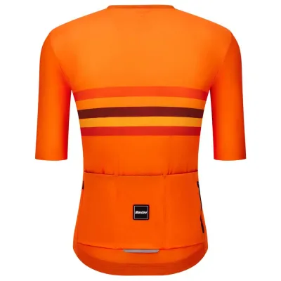 Fahrradtrikots kurzarm Santini UCI World Champion Netherlands 2025 (Bild 2)