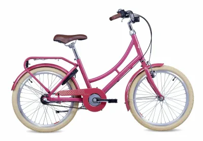 Kinderfahrrad 20 Zoll S´cool chiX classic 20-N3 2026 | 20 Zoll | Schwanenhals | unisex | Berry/Beige (Bild 1)