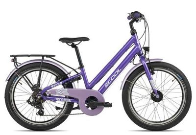 Kinderfahrrad 20 Zoll S´cool chix Pro 20-K7 2026 | 20 Zoll | Diamant | 28 cm | purple/lavender (Bild 3)
