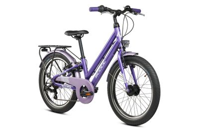 Kinderfahrrad 20 Zoll S´cool chix Pro 20-K7 2026 | 20 Zoll | Diamant | 28 cm | purple/lavender (Bild 4)