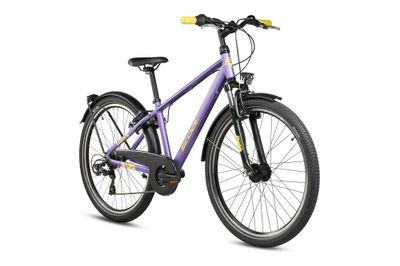 Jugendfahrrad 26 Zoll S´cool troX Pro 26-K7 2026 | 26 Zoll | Diamant | 35 cm | pearl violet/yellow (Bild 4)