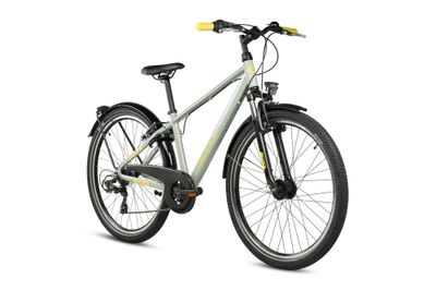 Jugendfahrrad 26 Zoll S´cool troX Pro 26-K7 2026 | 26 Zoll | Diamant | 35 cm | pebble grey/yellow (Bild 6)