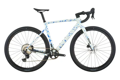 Gravel Bike Scott Addict Gravel 30 2026 | 28 Zoll | Diamant | M | white/splatter blue (Bild 4)