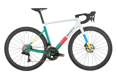 Aero Rennrad Scott Addict RC Pro 2026 | 28 Zoll | Diamant | L | beluga grey/seashore green (Bild 1)