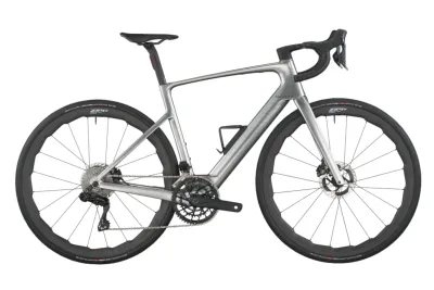 E-Straßenrennrad Scott Fastlane Premium 2026 | 290 Wh | 28 Zoll | Diamant | M | chrome silver (Bild 1)