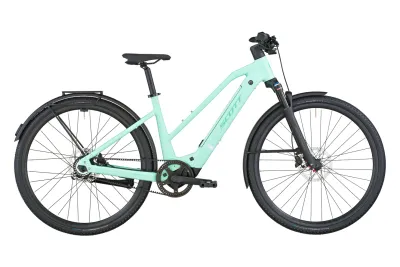 Urban E-Bike Scott Passage 10 Belt Slope 2026 | 400 Wh | 29 Zoll | Trapez (Bild 1)