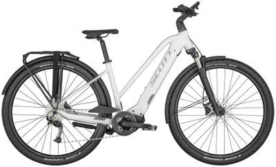 E-Crossbike Scott Sub Cross eRIDE 20 EQ 2023 | 500 Wh | 28 Zoll | Trapez | M | White (Bild 1)
