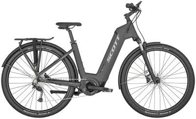 E-Crossbike Scott Sub Cross eRIDE 20 EQ 2023 | 500 Wh | 28 Zoll | Tiefeinsteiger | S | Dark Anodized Grey (Bild 1)