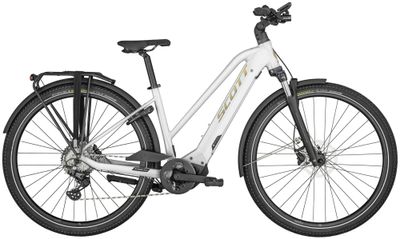 E-Bike Tourenrad Scott Sub Sport eRIDE 20 2023 | 625 Wh | 28 Zoll | Trapez | M | Sparkle White (Bild 1)