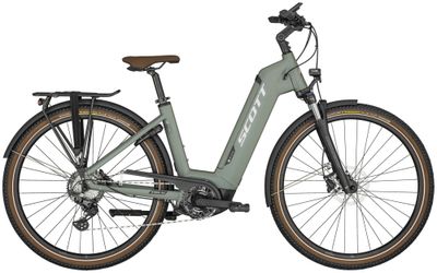 E-Bike Tourenrad Scott Sub Sport eRIDE 20 2023 | 625 Wh | 28 Zoll | Tiefeinsteiger | XS | Highland Green (Bild 1)