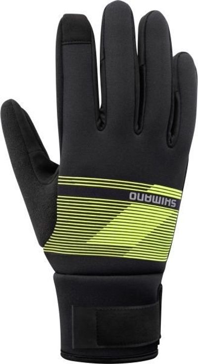 Fahrradhandschuhe Shimano Windbreak Thermal Langfinger Handschuhe 2025 (Bild 1)