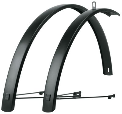 Schutzblech Fahrrad SKS Germany EDGE AL 46 BLACK SET 2023 (Bild 1)