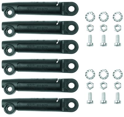 Sonstige Fahrradteile SKS Germany FIXING ADAPTER ESC VARIO FOR 4.5 MM U-STAYS 6 PCS 2023 (Bild 1)