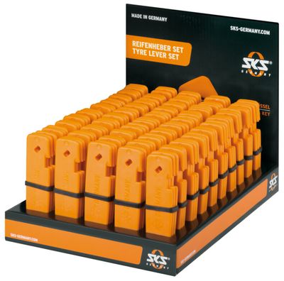 Sonstige Fahrradpumpen SKS Germany TYRE LEVERS - DISPLAY WITH 50 SETS 2023 (Bild 1)
