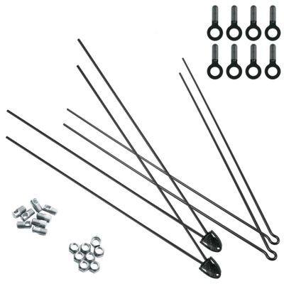 Sonstige Fahrradteile SKS Germany V-STAY KIT BLACK FOR BLUEMELS WITH SECUCLIP 2023 (Bild 1)