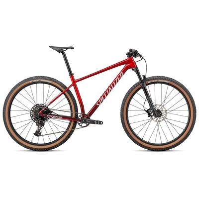 Cross Country Bike Specialized Chisel Comp 2022 | 29 Zoll | Diamant | M | red tint fade over silver-tarmac black-white-gold (Bild 1)