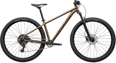 Cross Country Bike Specialized Rockhopper Sport 2026 | 27,5 Zoll | Diamant | XS | Gloss Burnt Gold Metallic / Stallion Metallic (Bild 2)