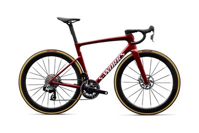 Allround-Rennrad Specialized S-Works Tarmac SL9 SRAM RED AXS 2026 | 28 Zoll | Diamant | 52 CM | Gloss Ruby Metallic / White Silver Metallic (Bild 2)