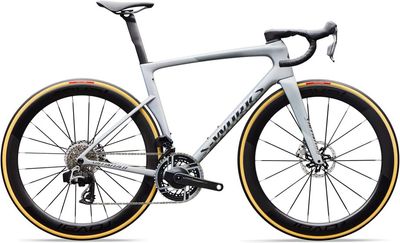 Allround-Rennrad Specialized S-Works Tarmac SL9 SRAM RED AXS 2026 | 28 Zoll | Diamant | 54 CM | Satin Silver Dust / Gloss Chrome (Bild 7)