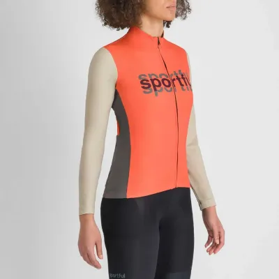 Fahrradtrikots langarm Sportful Supergiara Logo Thermal Jersey (Bild 20)