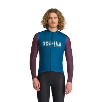 Fahrradtrikots langarm Sportful Supergiara Logo Thermal (Bild 3)