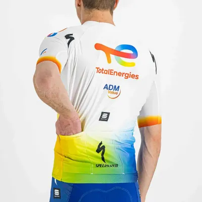 Fahrradtrikots kurzarm Sportful Total Energies Team (Bild 6)