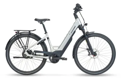 E-Bike Tourenrad Stevens E-Courier Plus 2025 | 800 Wh | 28 Zoll | Tiefeinsteiger | 46 cm | electric silver (Bild 1)