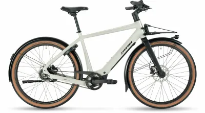 Urban E-Bike Stevens E-Simeto HT 2026 | 400 Wh | 28 Zoll | Diamant | L | Sand Grey (Bild 1)