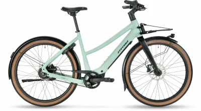 Urban E-Bike Stevens E-Simeto LT 2025 | 400 Wh | 28 Zoll | Trapez | S | sage green (Bild 1)