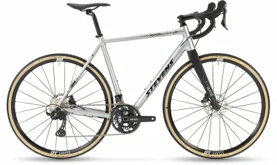 Gravel Bike Stevens Vapor 2x12 2024 | 28 Zoll | Diamant | 58 cm | Classic Silver (Bild 1)