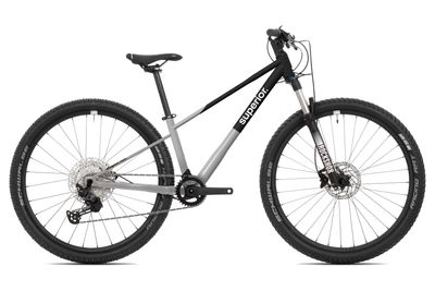 Jugendfahrrad 27,5 Zoll Superior TEAM 27.7 2026 | 27,5 Zoll | Diamant | XS | Gloss Brushed Alu / Rainbow Black (Bild 4)