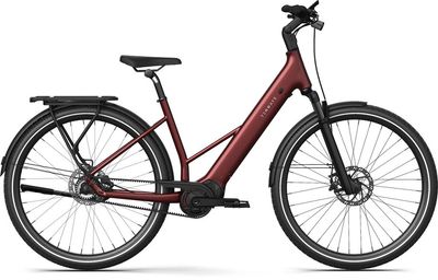 Urban E-Bike Tenways AGO AIR Belt 2026 | 560 Wh | 28 Zoll | Tiefeinsteiger | 46 cm | Velvet Red (Bild 2)