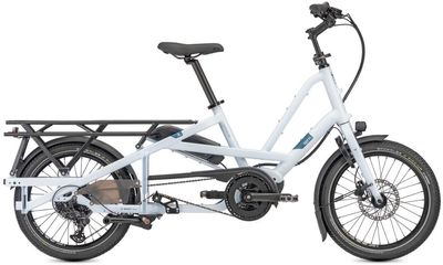 E-Lastenrad Tern Quick Haul Long D9 2025 | 500 Wh | 20 Zoll | Sonstige | One Size | Satin Ice Grey/Blue-Grey (Bild 1)