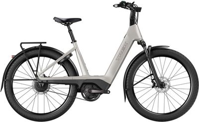 E-Bike Tourenrad Trek Charter+ 4 Enviolo Belt Lowstep 2026 | 800 Wh | 27,5 Zoll | Tiefeinsteiger | L | Lunar Silver (Bild 1)