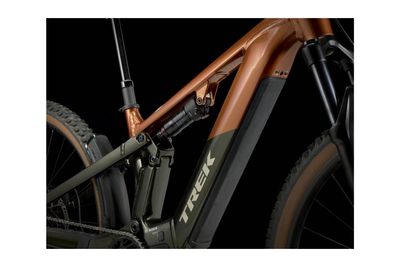 E-Cross Country Bike Trek Powerfly+ FS 4 Gen 4 2026 | 600 Wh | 27,5 Zoll | Diamant | S | Pennyflake/Black Olive (Bild 5)